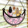 Friends Are Like Stars - Bestie Personalized Window Hanging Suncatcher - Gift For Best Friends, BFF, Sisters