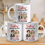 Custom Name Sister Gifts for Women - Personalized Mugs