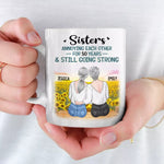 Custom Name Sister Gifts for Women - Personalized Mugs
