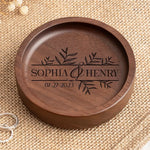 Custom Name Wedding Gifts for Couples - Personalized Jewelry Dish