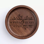 Custom Name Wedding Gifts for Couples - Personalized Jewelry Dish