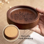Custom Name Wedding Gifts for Couples - Personalized Jewelry Dish