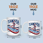 Team USA 2024 Paris Celebration Gifts - Bonjour Paris Mugs