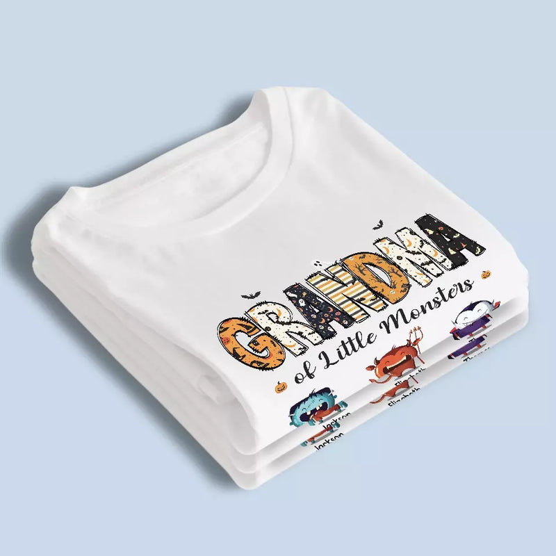 A Grandmother's Love Is The Gold Standard - Family Personalized Custom Unisex T-shirt, Hoodie, Sweatshirt - Halloween Gift For Mom, Grandma