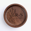 My Life Started The Day I Met You - Couple Personalized Custom Wooden Jewelry Dish - Gift For Husband Wife, Anniversary