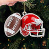 Champions Are Made, Not Born - Personalized Custom Leather Ornament - Christmas Gift For Sport Lovers, Sport Players