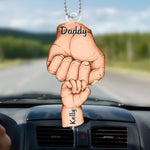 Custom Name Dad Gifts - Personalized Car Ornament