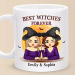 Custom Name Witch Besties Gifts for Women - Personalized Mugs