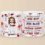 Custom Name Funny Murder Show Gifts for Women - Personalized Mugs