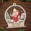You Make Everything Sparkle - Couple Personalized Custom Ornament - Acrylic Custom Shaped - Christmas Gift For Husband Wife, Anniversary
