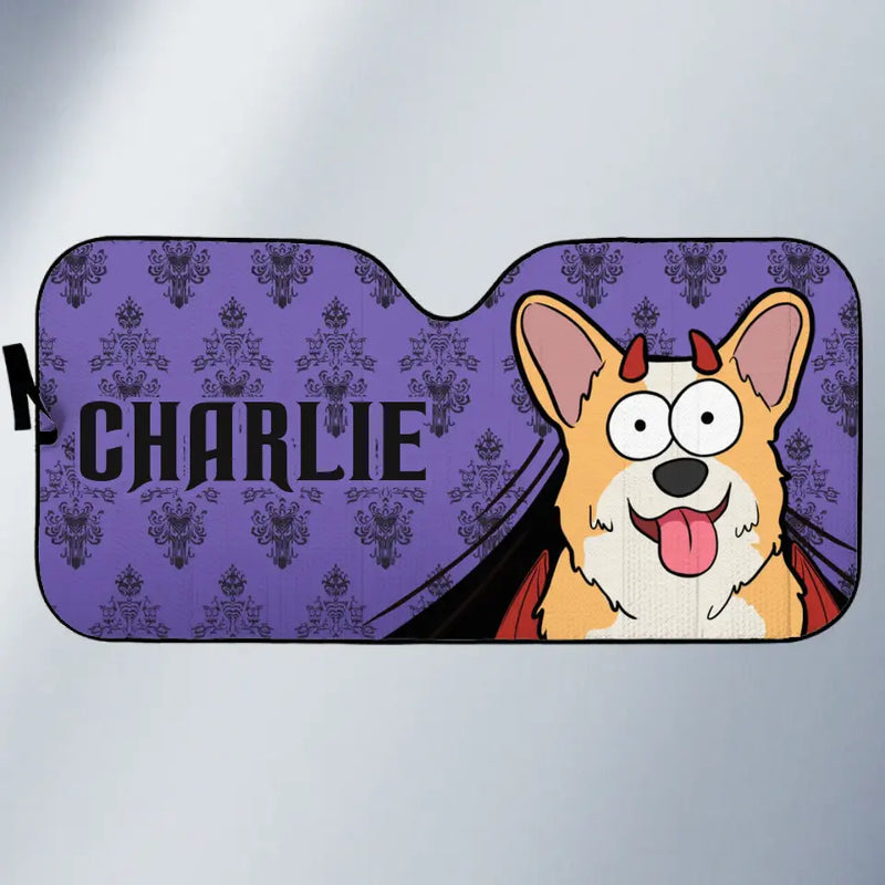 Custom Name Funny Cat Gifts for Cat Lovers - Personalized Auto Sunshade