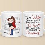 Custom Name Romantic Wife Gifts - Personalized Mugs