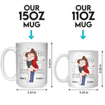 Custom Name Romantic Wife Gifts - Personalized Mugs