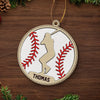 Sport Brings Us Together Like Nothing Else - Personalized Custom Leather Ornament - Christmas Gift For Sport Lovers, Sport Players