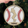 Sport Brings Us Together Like Nothing Else - Personalized Custom Leather Ornament - Christmas Gift For Sport Lovers, Sport Players