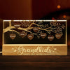 Grandkids Make Life More Grand - Family Personalized Custom Acrylic Letters 3D LED Night Light - Gift For Mom, Grandma