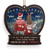 Every Moment With You Is Pure Ecstasy - Couple Personalized Custom Ornament - Wood Custom Shaped - Christmas Gift For Husband Wife, Anniversary
