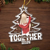 You Light Up My Life Like A Christmas Tree - Couple Personalized Custom Ornament - Acrylic Custom Shaped - Christmas Gift For Husband Wife, Anniversary