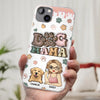 Life's Too Short, Hug Your Dog - Dog Personalized Custom 3D Inflated Effect Printed Clear Phone Case - Gift For Pet Owners, Pet Lovers