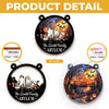 This Halloween Is Ours - Family Personalized Window Hanging Suncatcher - Halloween Gift For Family Members