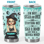 Custom Name Funny Witch Gifts for Women - Personalized Tumbler