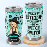 Custom Name Funny Witch Gifts for Women - Personalized Tumbler