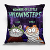 We Rule The House - Cat Personalized Custom Pillow - Halloween Gift For Pet Owners, Pet Lovers