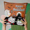 You Better Know Who Rule The House - Cat Personalized Custom Pillow - Halloween Gift For Pet Owners, Pet Lovers