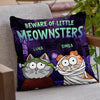We Rule The House - Cat Personalized Custom Pillow - Halloween Gift For Pet Owners, Pet Lovers