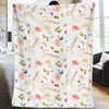 Baby Likes Flowers That Are Forever in Bloom - Family Personalized Custom Baby Blanket - Gift For Baby Kids, Newborn Baby