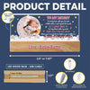 Custom Photo Every Baby Is A Gift That Brings Joy To Our Lives - Family Personalized Custom Acrylic Letters 3D LED Night Light - Gift For Baby Kids, Newborn Baby