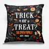 Halloween Is All About Spending Time With Loved Ones - Family Personalized Custom Pillow - Halloween Gift For Family Members