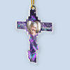 Custom Photo Gone From Our Sight, But Never From Our Hearts - Memorial Personalized Custom Ornament - Acrylic Custom Shaped - Sympathy Gift For Family Members