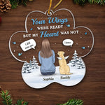 Custom Name Memorial Dog Christmas Gifts - Personalized Ornament