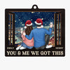 May All The Joys Of The Season Be Yours - Couple Personalized Custom Ornament - Wood Custom Shaped - Christmas Gift For Husband Wife, Anniversary