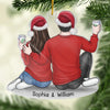All I Want For Christmas Is You - Couple Personalized Custom Ornament - Acrylic Custom Shaped - Christmas Gift For Husband Wife, Anniversary