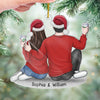 All I Want For Christmas Is You - Couple Personalized Custom Ornament - Acrylic Custom Shaped - Christmas Gift For Husband Wife, Anniversary