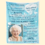 Custom Photo Memorial Remembrance Gifts - Personalized Blanket
