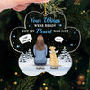 Thanks For Everything, I Had A Great Time - Memorial Personalized Custom Ornament - Acrylic Custom Shaped - Sympathy Gift, Christmas Gift For Pet Owners, Pet Lovers