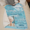 Custom Photo A Gift That Will Help To Heal A Broken Heart - Memorial Personalized Custom Blanket - Sympathy Gift For Family Members