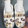Too Much Of A Cutie To Be Spooky - Family Personalized Custom Fluffy Slippers - Halloween Gift For Mom, Grandma