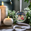 Besties Are The Brightest Blooms - Bestie Personalized Custom Circle Glass Ornament - Christmas Gift For Best Friends, BFF, Sisters