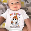 My First Halloween - Family Personalized Custom Baby Onesie - Halloween Gift For Baby Kids, Newborn Baby