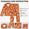 Custom Photo Double, Double Toil And Trouble - Family Personalized Custom Pajamas - Halloween Gift For Family Members
