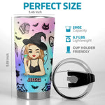 Custom Name Sassy Witch Gifts for Women - Personalized Tumbler