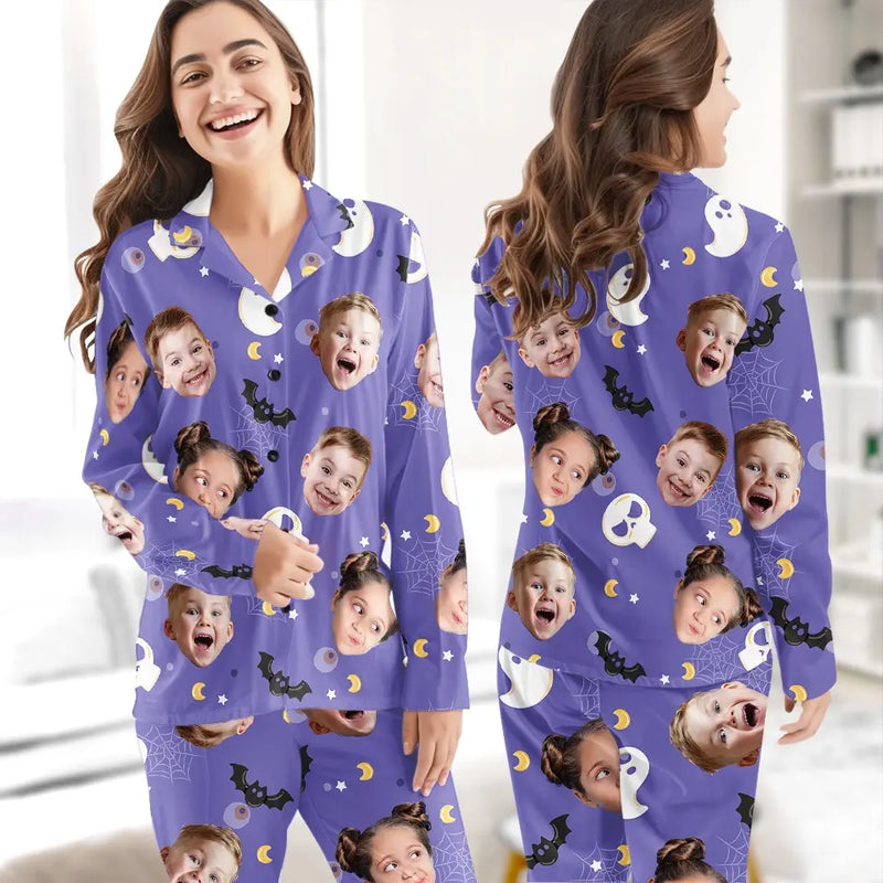 Custom Photo Clothes Make A Statement, Costumes Tell A Story - Family Personalized Custom Pajamas - Halloween Gift For Family Members