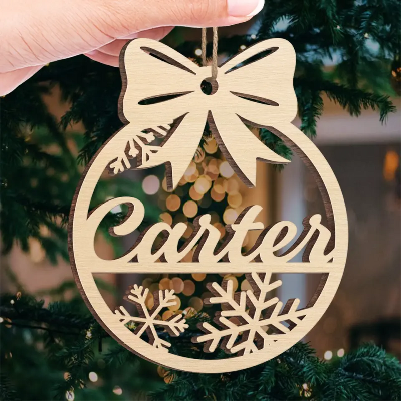 I Always Make It Home For Christmas - Family Personalized Custom Ornament - Wood Custom Shaped - Christmas Gift For Family Members