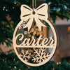 I Always Make It Home For Christmas - Family Personalized Custom Ornament - Wood Custom Shaped - Christmas Gift For Family Members