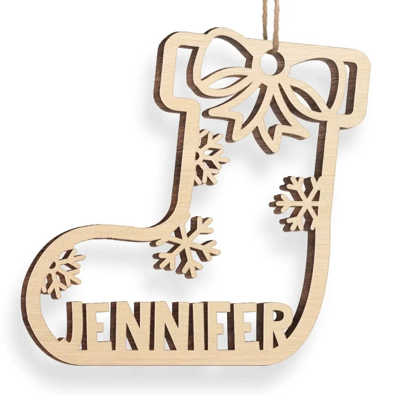 At Christmas, All Roads Lead Home - Family Personalized Custom Ornament - Wood Custom Shaped - Christmas Gift For Family Members