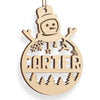Christmas Is Like Candy - Family Personalized Custom Ornament - Wood Custom Shaped - Christmas Gift For Family Members